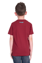 Wrangler Boys Darren S/S Tee (X5S3557388) Red