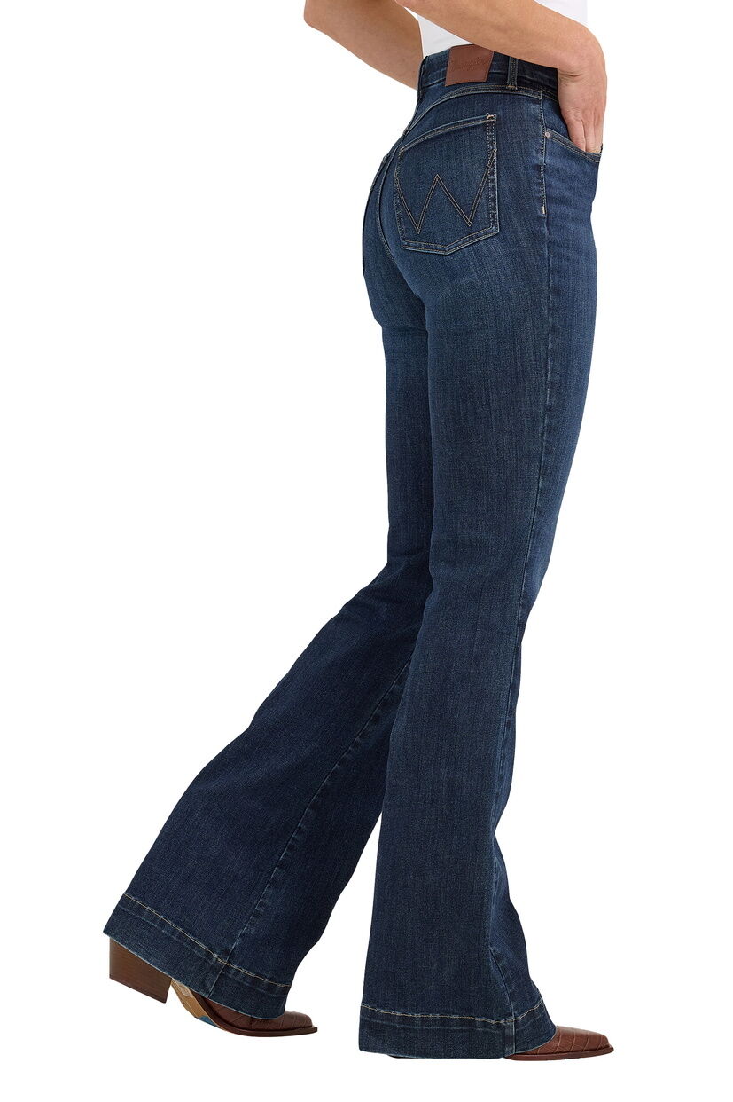 Wrangler Womens Bespoke Hi Rise Trouser Jeans (112367600) Alexandra
