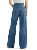 Wrangler Womens Bailey Hi Rise Wide Leg Jeans (112359363) Demi