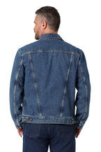 Wrangler Mens Classic Denim Jacket (112335728) Stonewash