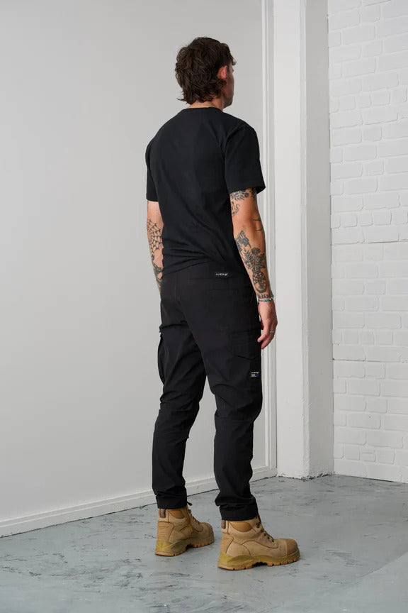 x/dmg Mens Lightweight Nylon Work Pants (X04/PANT) Black [GD]