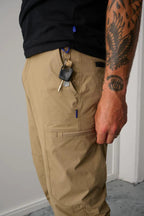x/dmg Mens Lightweight Nylon Work Pants (X04/PANT) Stone [GD]
