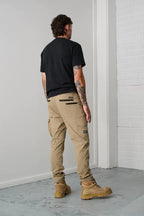 x/dmg Mens Lightweight Nylon Work Pants (X04/PANT) Stone [GD]