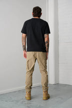 x/dmg Mens Lightweight Nylon Work Pants (X04/PANT) Stone [GD]