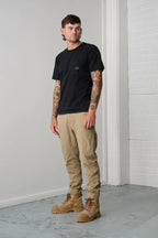 x/dmg Mens Lightweight Nylon Work Pants (X04/PANT) Stone [GD]