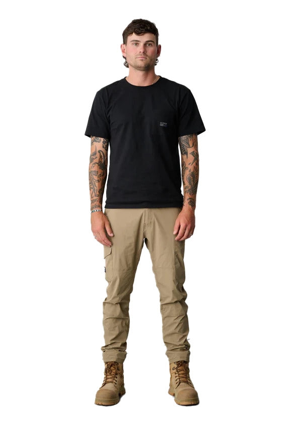 x/dmg Mens Lightweight Nylon Work Pants (X04/PANT) Stone [GD]