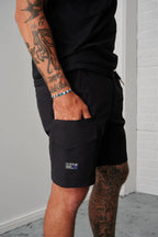 x/dmg Mens Lightweight Nylon Shorts (x21/SHORT) Black [GD]
