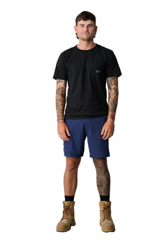 x/dmg Mens Lightweight Nylon Shorts (x21/SHORT) Navy [GD]