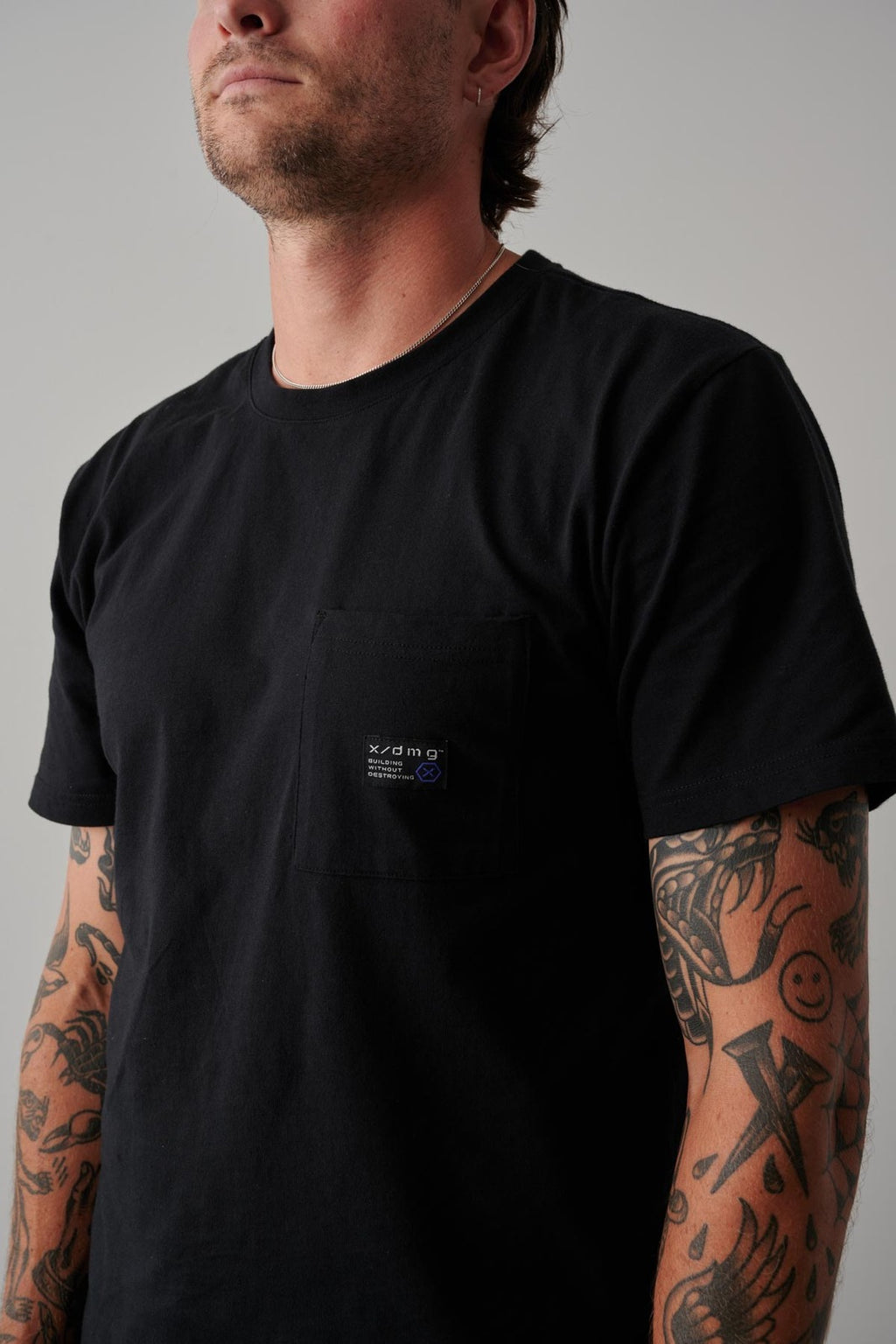 x/dmg Mens Pocket Tee (x40/TEE) Black [GD]