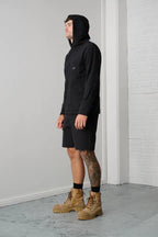 x/dmg Mens Lightweight L/S Hooded Tee (x41/TEE) Black [GD]