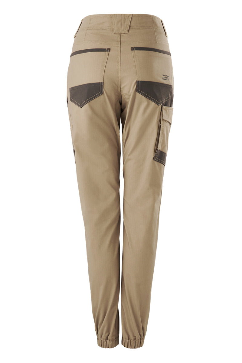 Hard Yakka Womens Raptor Cuff Pants (Y08382) Desert  [SD]