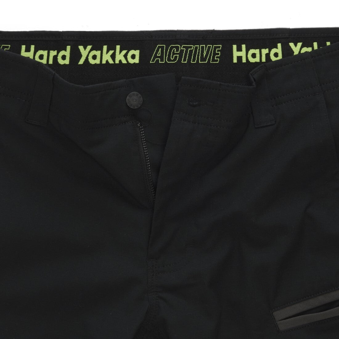 Hard Yakka Mens Raptor Mid Shorts (Y05160) Black