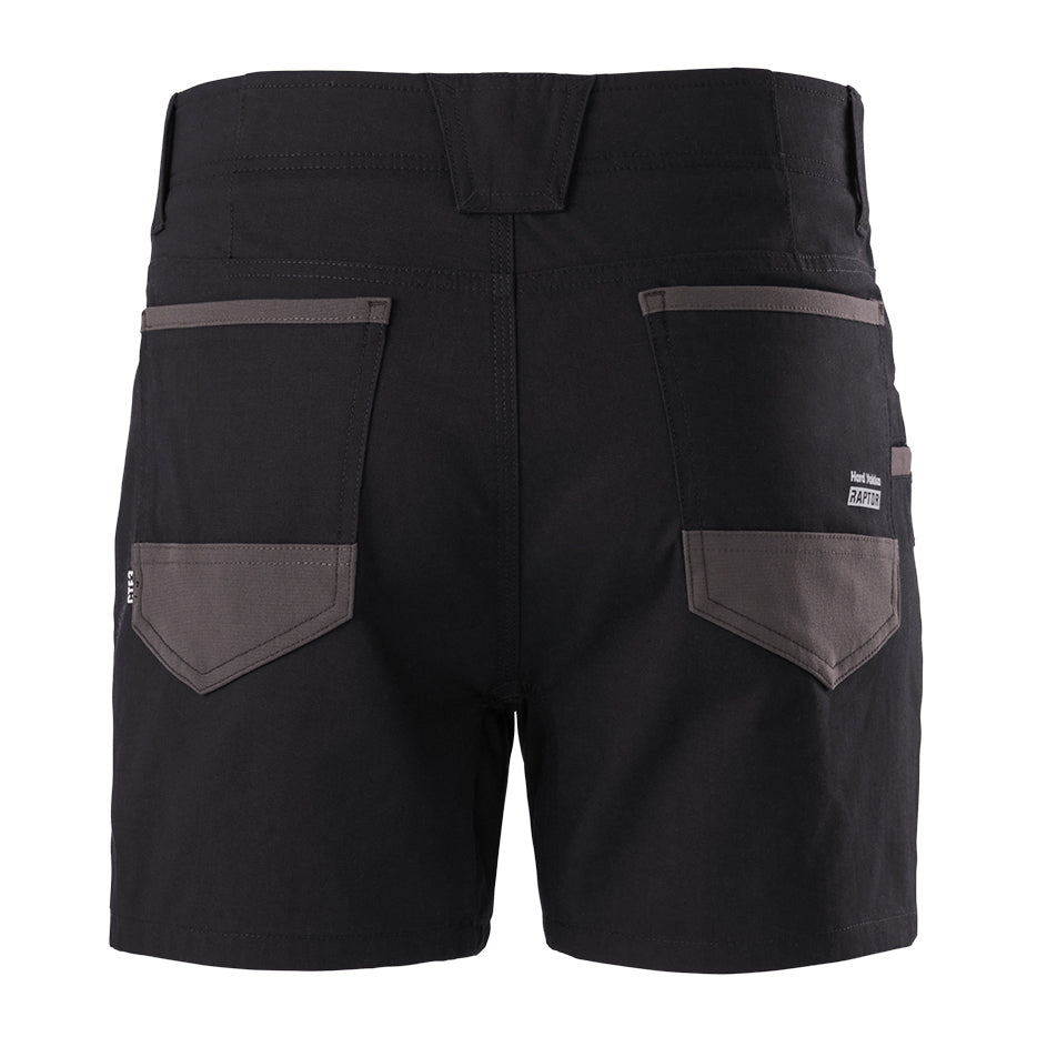 Hard Yakka Mens Raptor Short Shorts (Y05161) Black