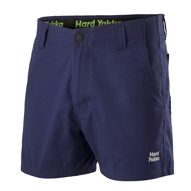 Hard Yakka Mens Raptor Short Shorts (Y05161) Navy