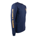 Hard Yakka Mens Heritage Icon L/S Tee (Y11489) Navy