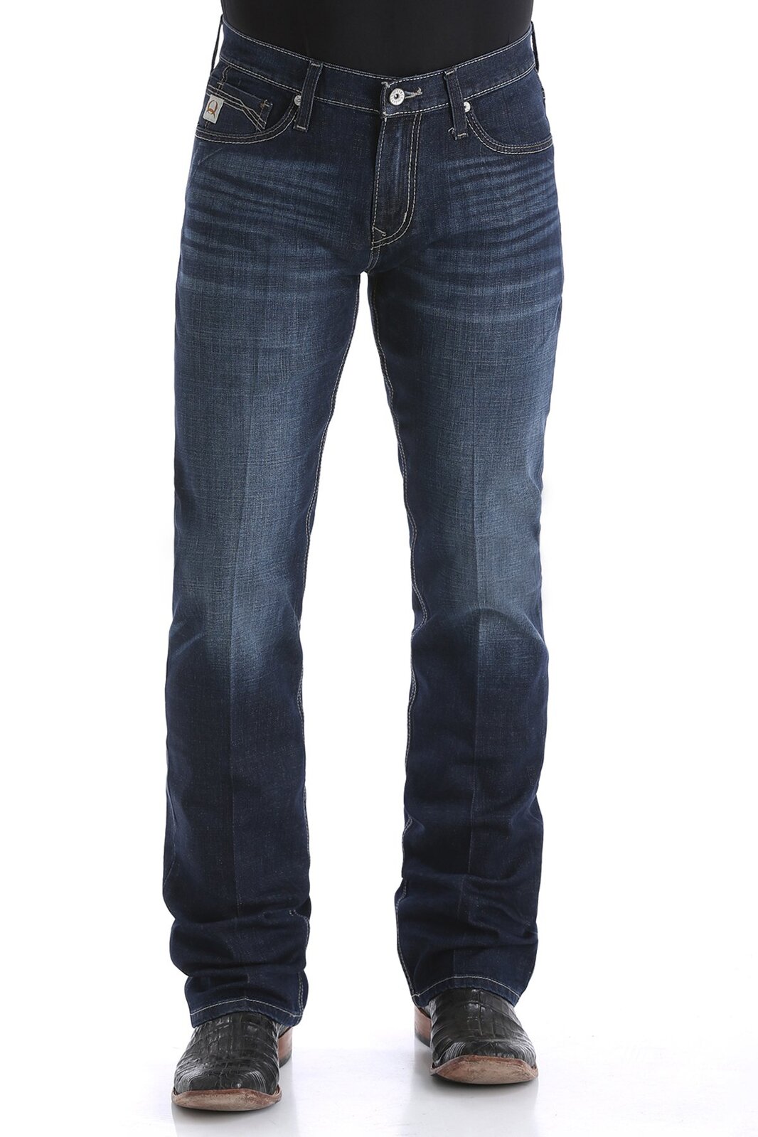 Cinch Mens Ian Bootcut Jeans (MB65436001) Dark Stone