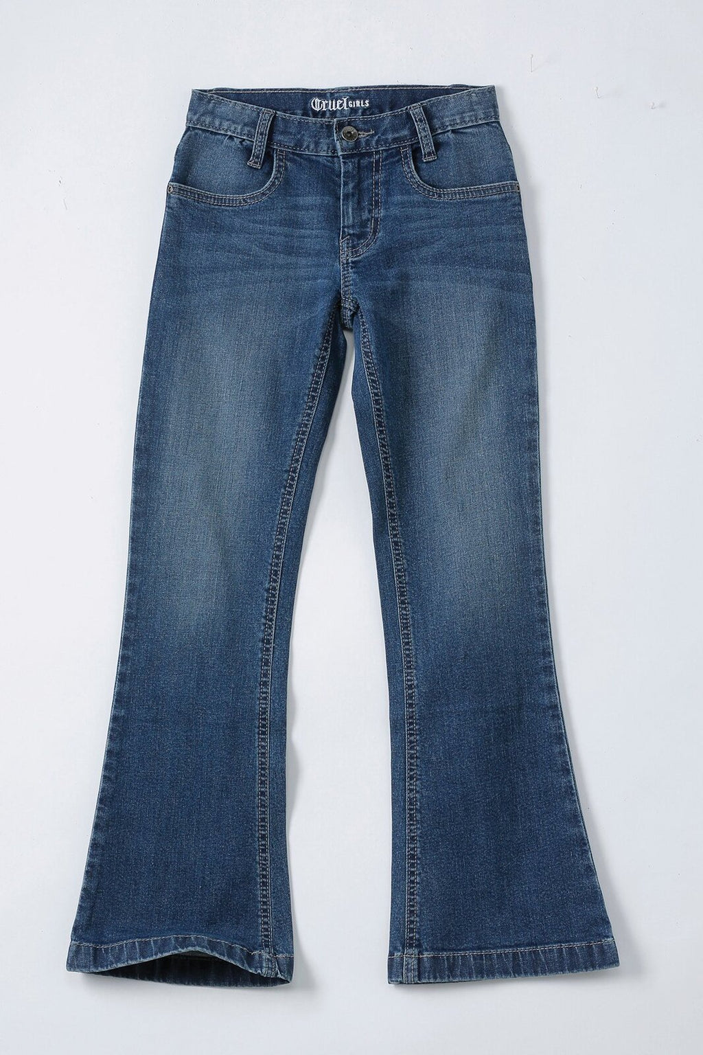 Cinch Girls Slim Fit Jeans Jnr (CB23061004) Medium Stonewash [GD]