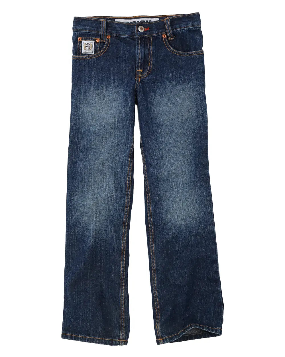 Cinch Boys White Label Slim Fit Jeans Jnr (MB12841002) Dark Stonewash