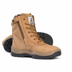 Mongrel High Leg Zip Sided Non Safety Boots (951050) Wheat