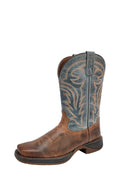Pure Western Mens Irving Western Boots (PCP18239) Brown/Blue