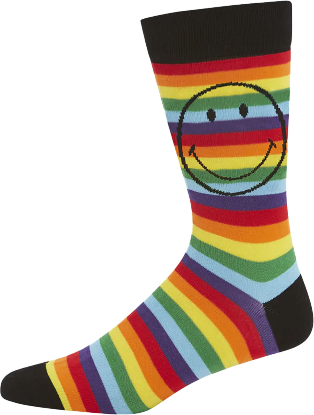 Bamboozld Mens Smiley Proud Bamboo Socks (BBW22SMILEYPROUDR) Multi 7-11 [SD]