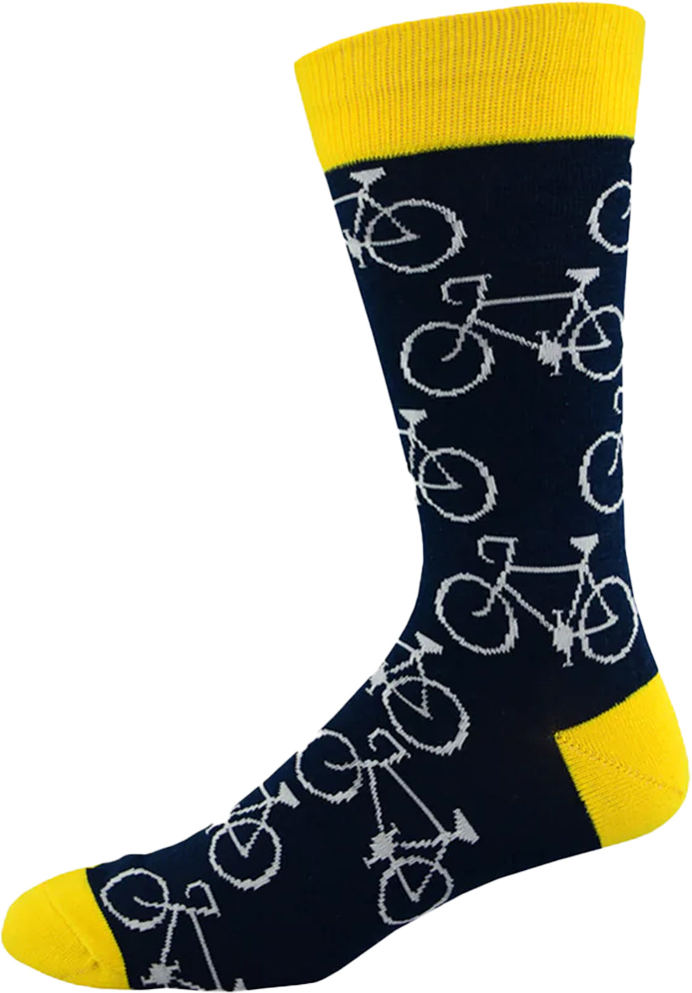 Bamboozld Mens Big Cycle Bamboo Socks (BBW16BIKER) Navy 7-11 [SD]