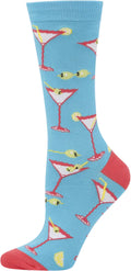 Bamboozld Womens Cocktail Hour Bamboo Socks (BBS22COCKTAILHOURW) Tiffany 2-8 [SD]