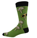 Bamboozld Mens Emu Bamboo Socks (BBS18EMUR) Green 7-11