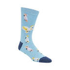 Bamboozld Socks Mens Cockatoo Bamboo Socks (BBS21COCKATOOR) Sky 7-11