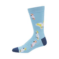 Bamboozld Socks Mens Cockatoo Bamboo Socks (BBS21COCKATOOR) Sky 7-11