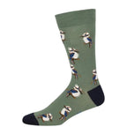 Bamboozld Socks Mens Kookaburra Bamboo Socks (BBW24KOOKABURRAR) Khaki 7-11