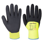 Portwest Arctic Winter Gloves (A146) Black/Yellow