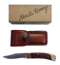 Old Timer Smokey 3 3/4" Knife with Leather Pouch (LB5)