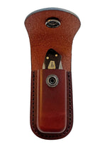 Schrade Mountain Beaver JR. - 28OT 65mm with Leather Pouch (3828OT)