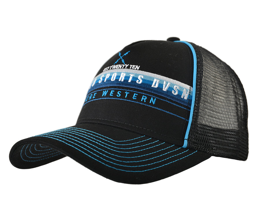 Pure Western Mens Kempton Trucker Cap (P3W1904CAP) Black OSFM [SD]