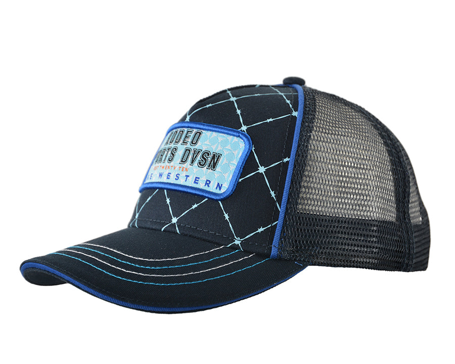 Pure Western Mens Payne Trucker Cap (P3W1905CAP) Navy OSFM [SD]