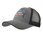 Pure Western Mens Watson Trucker Cap (P3W1906CAP) Charcoal Marle OSFM [SD]