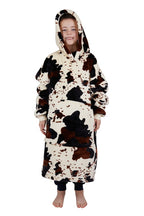 Pure Western Childrens Cow Print Snuggle Hoodie (PCP7920SNU) Multi One Size