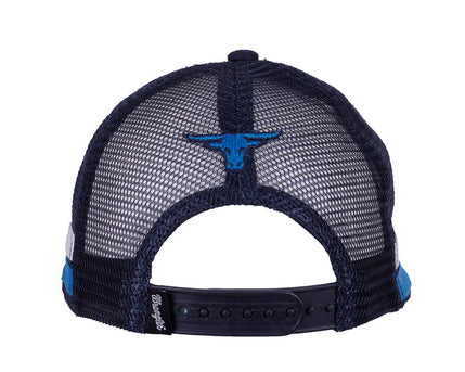 Pure Western Childrens Brock Trucker Cap (P4W3904CAP) Navy/Charcoal Marle OSFM [SD]