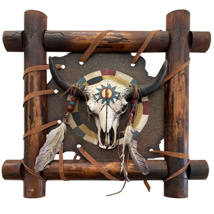 Pure Western Steerhead Wall Hanging (P4S1910GFT) Assorted [SD]