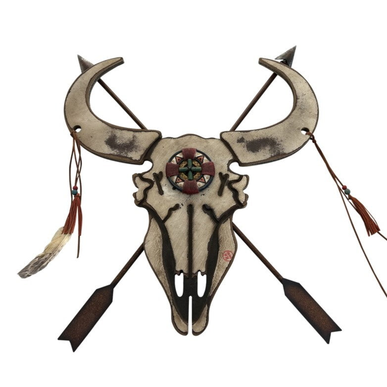 Pure Western Steerhead Wall Hanging (P4S1921GFT) Assorted [SD]
