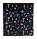 Pure Western Cactus Snuggle Rug (PCP2971RUG) Navy