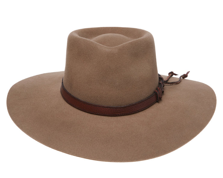Statesman Big Australian Fur Felt Hat (S0116578) Sand [GD]