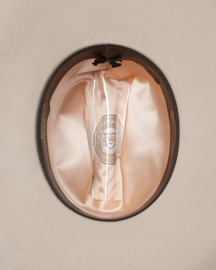Statesman Serpentine Fur Blend Hat (21050050) Silverbelly