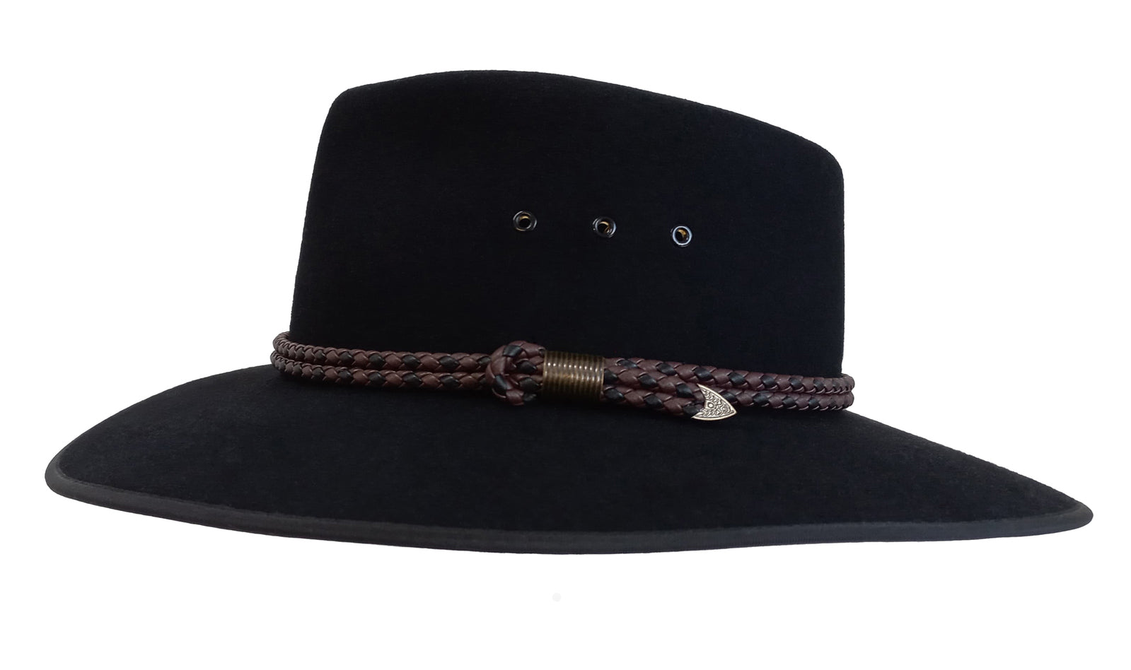 Statesman Countryman Fur Blend Hat (S0046220) Black [GD]