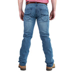 Ringers Western Mens Mitchell Classic Fit Straight Leg Jeans (117108003) Light Blue [GD]