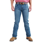 Ringers Western Mens Mitchell Classic Fit Straight Leg Jeans (117108003) Light Blue [GD]