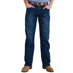 Ringers Western Mens Sturt Classic Fit Relaxed Jeans (117108001) Mid Blue 