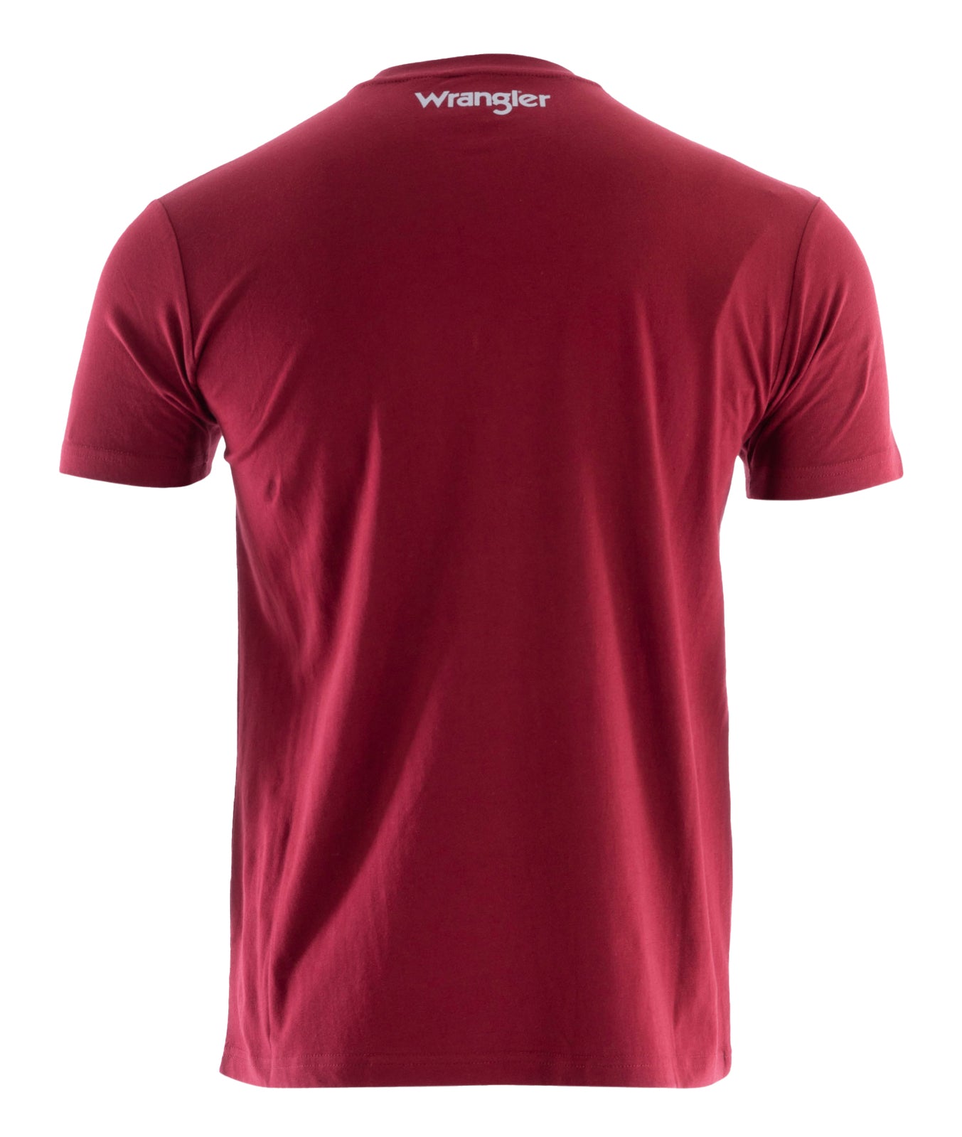 Wrangler Mens Ryder Logo S/S Tee (XCP1557969) Red