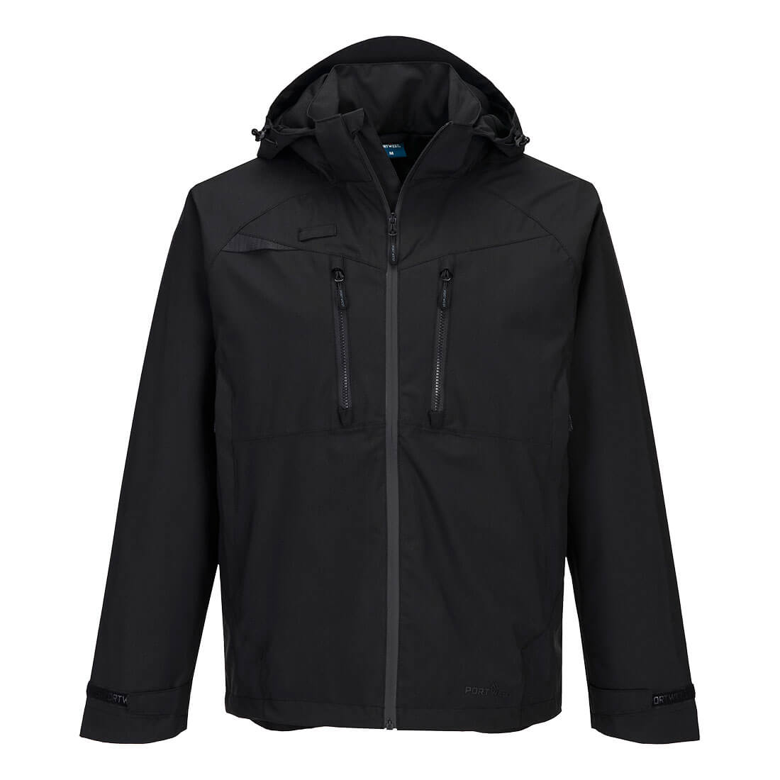 Portwest Mens DX4 Rain Jacket (DX463) Black